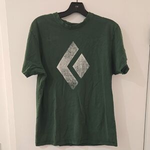 Black Diamond T-Shirt, Medium, Green